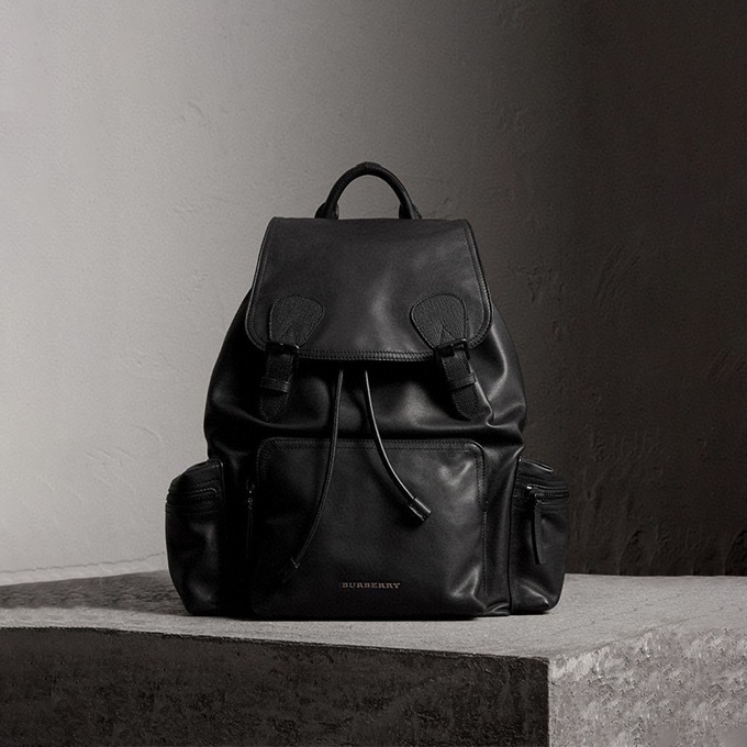 burberry imported calfskin drawstring backpack